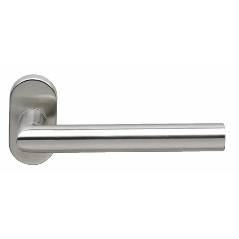 Achat Immédiat Poignées sur rosaces ovales – inox 304 – pour profil étroit – EST 21