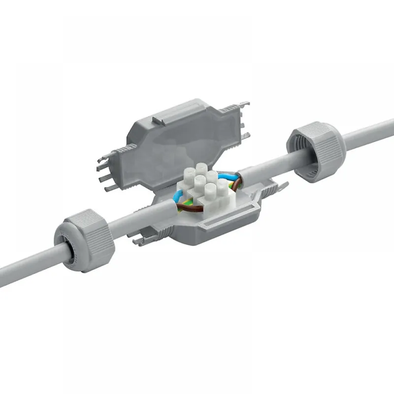 Boîte de jonction 3 câbles 3 x 2,5 mm² diam 8-13 mm – IP68 – Fred Commande En Gros