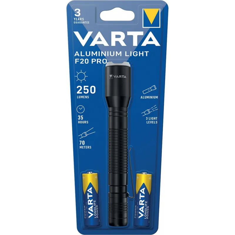 Commande En Gros Lampe torche Varta Aluminium Light F20 Pro