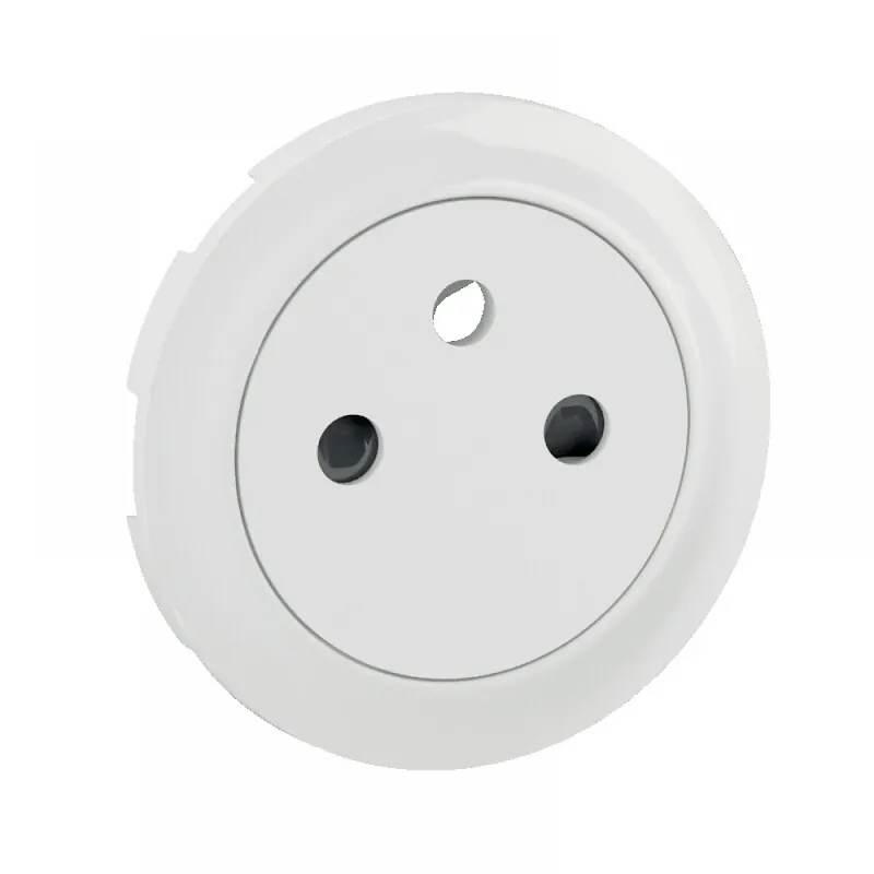 Enjoliveur pour prise de courant fort 2P+T Surface Confort Céliane Marque