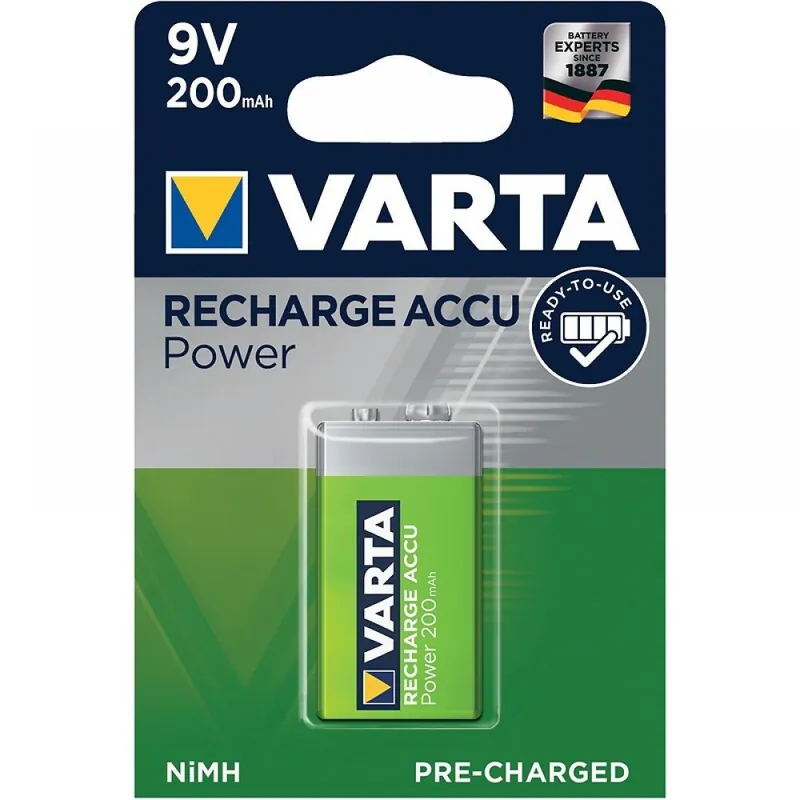 Pile rechargeable – 9V – Capacité 200mAh – Ni/MH Acheter En Ligne