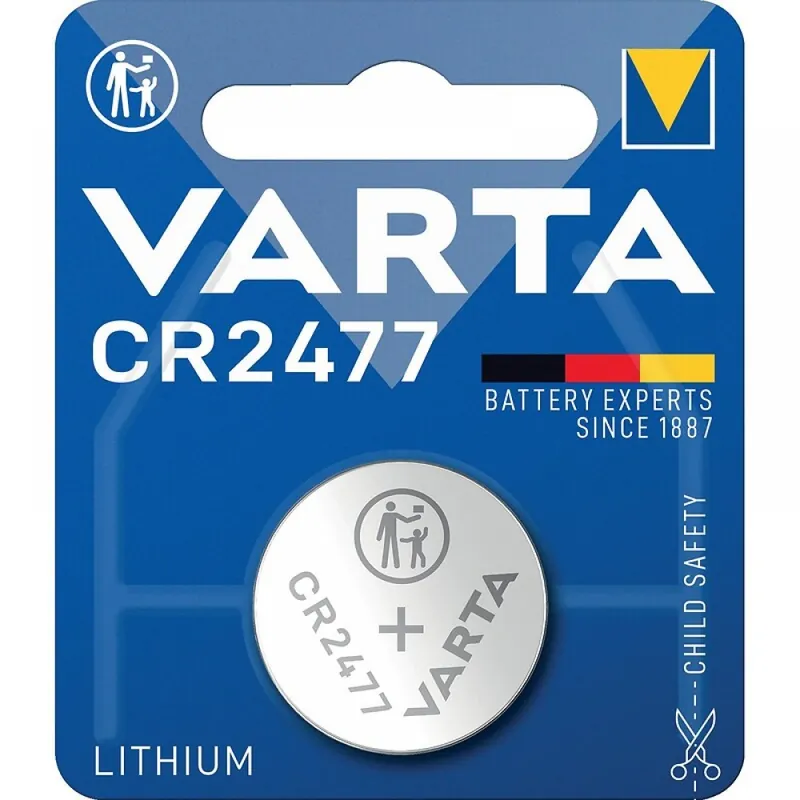 Paiement Sécurisé Pile bouton – CR2477 – 3V – Lithium