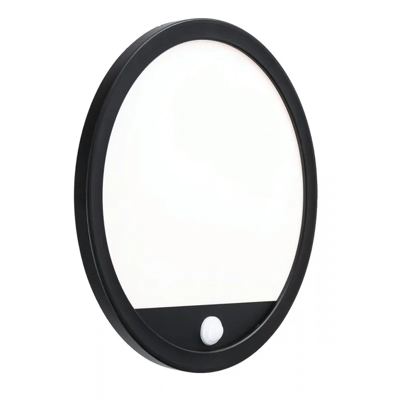 Expédié Aujourd’hui Applique LED d'extérieur à détection – 15W – IP44 – noir – Lamina