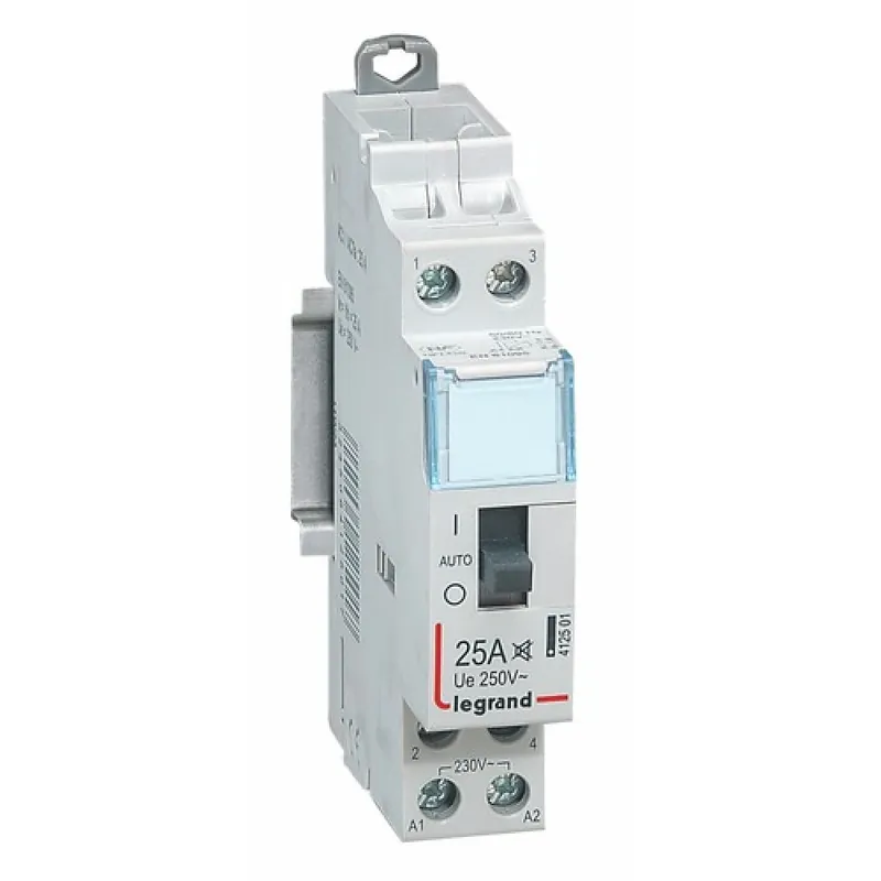 Contacteur bipolaire silencieux – 25A – 230 V – tarif heures creuses Remise