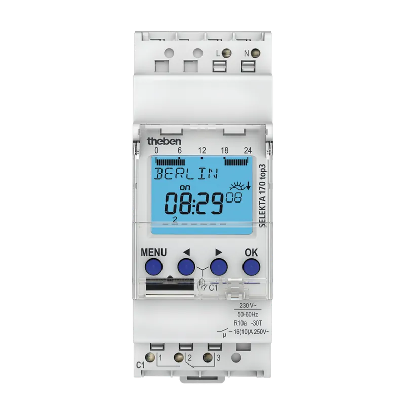 Achetez Aujourd’hui Horloge astronomique digitale – modulaire – Selekta 170 Top 3