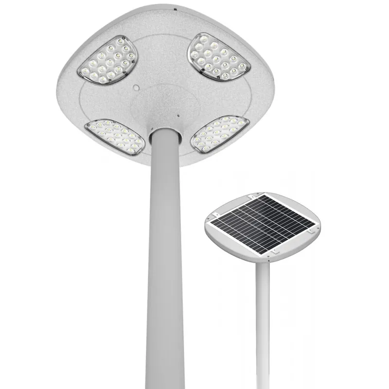 Meilleur Choix Tête de mât candélabre hybride - avec télécommande - BF-HYBRID9W