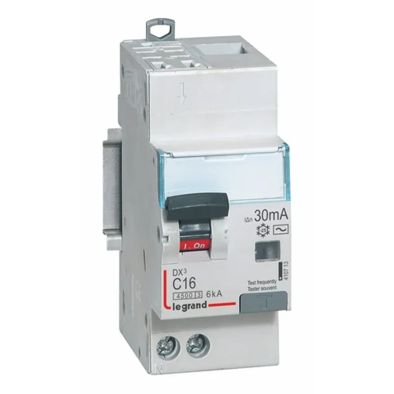 Disjoncteur différentiel unipolaire + neutre – DX³4500 Vente Flash