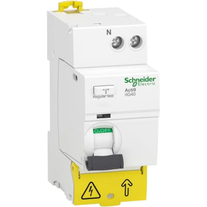 Top Vente Interrupteur différentiel tête de groupe – Acti9 ilG40 1P+N – 40 A 30mA – type AC