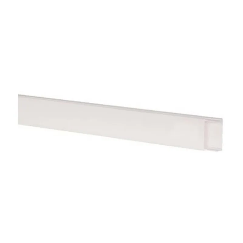 Offre Exclusive Moulure électrique 50 x 20 mm – fond + couvercle – 1 compartiment – 2m – Kéva