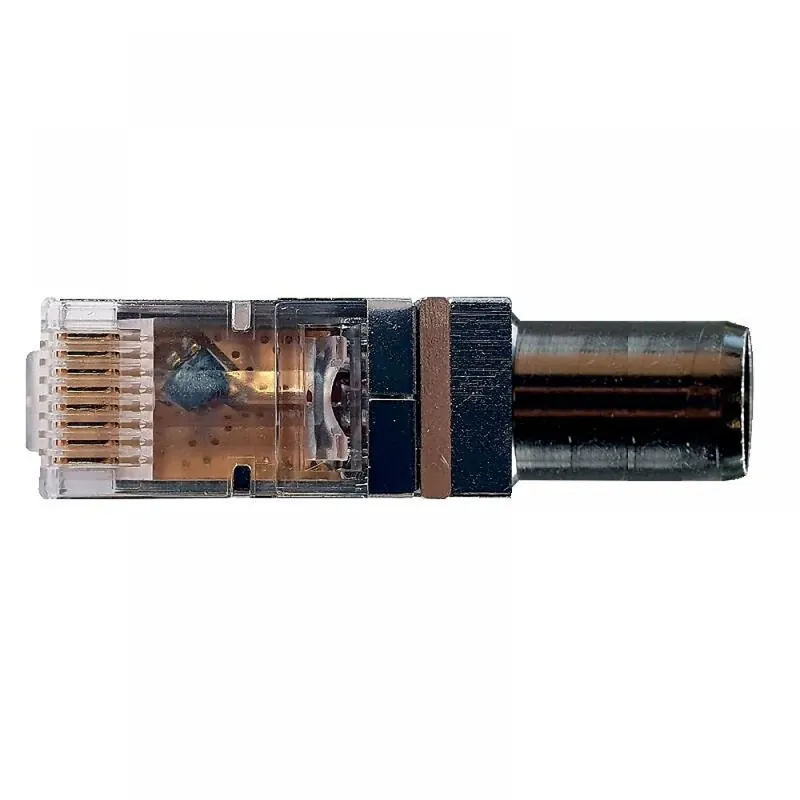Super Prix Adaptateur RJ45 vers IEC Balun