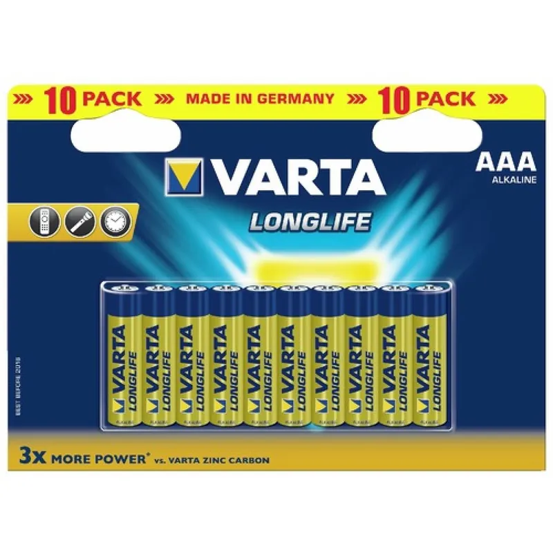 Meilleure Vente Pile alcaline - Varta - Longlife