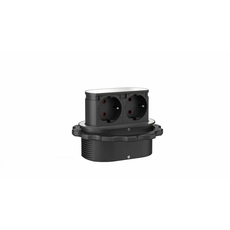 Bloc multiprise encastrable 2 prises 2P+T Piccolino Super Prix