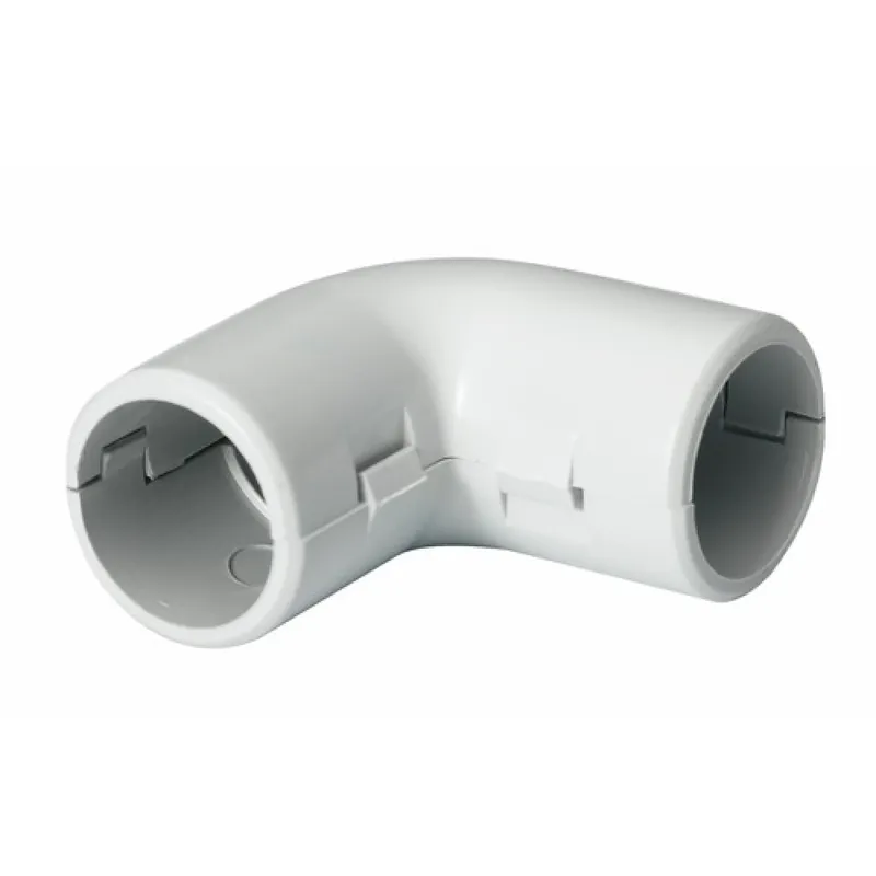 Équerres pour conduit électrique rigide IRL – PVC Gris – Mureva Soldes