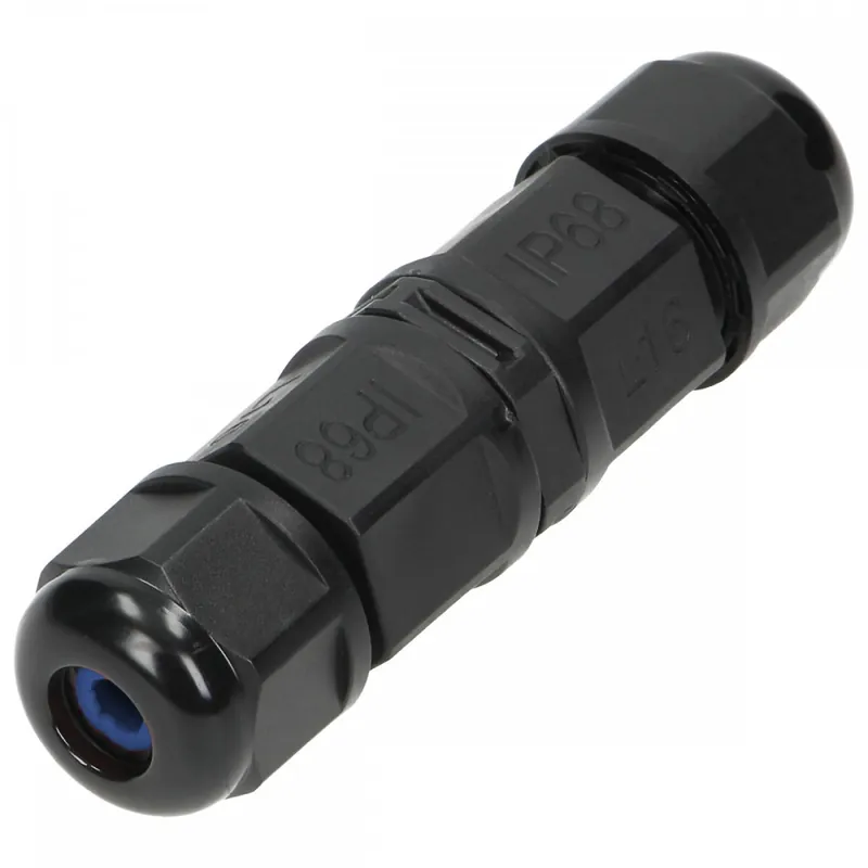 Connecteur droit étanche – IP68 – 3 x 1,5 mm² Soldes