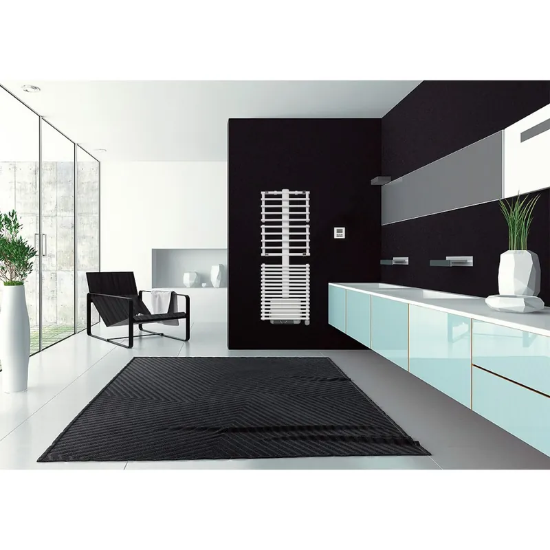 Prix Cassé Radiateur sèche-serviettes électrique blanc avec booster Get Up Booster