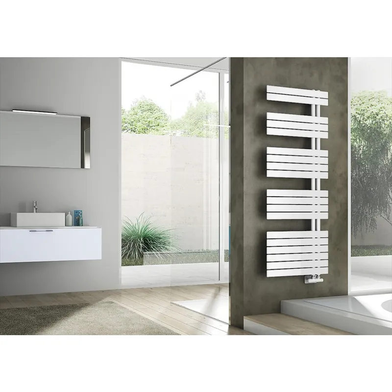Prix Choc Radiateur sèche-serviettes électrique avec télécommande – blanc – Soul RSS