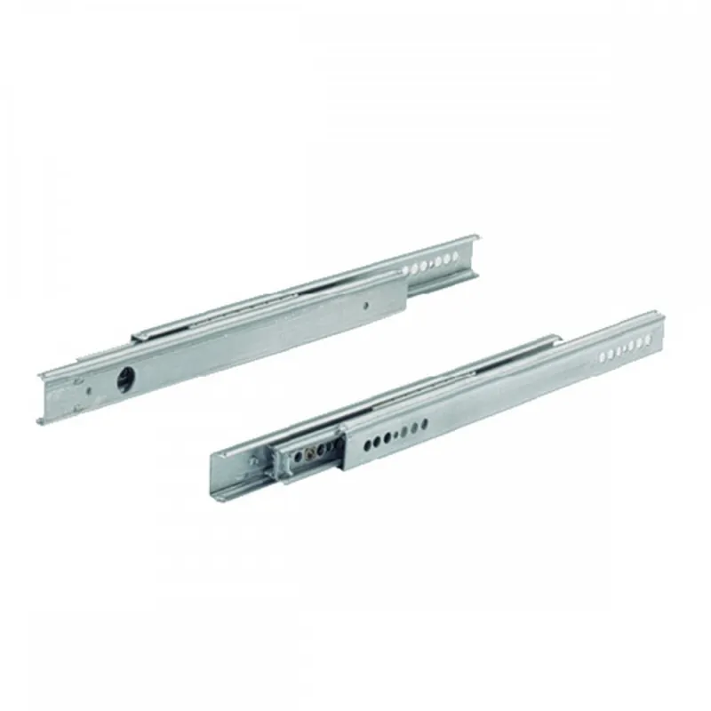 Remise Coulisses à billes KA 290 tiroir bois – montage en rainure 27 mm – 20 kg – 5 paires