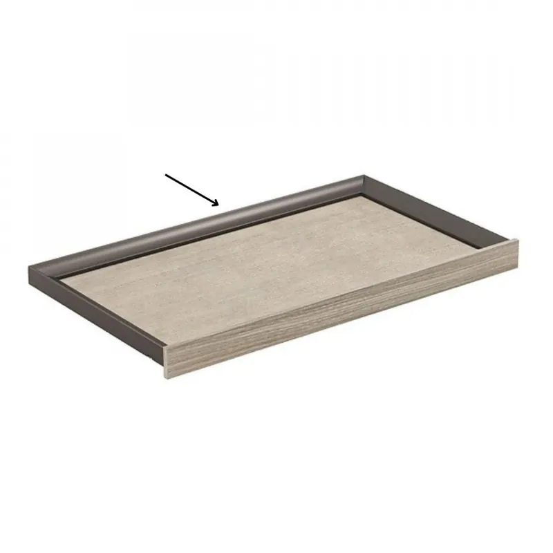 Dernière Chance Profil arrière pour tiroirs 3 côtés Excessories – hauteur 52 mm
