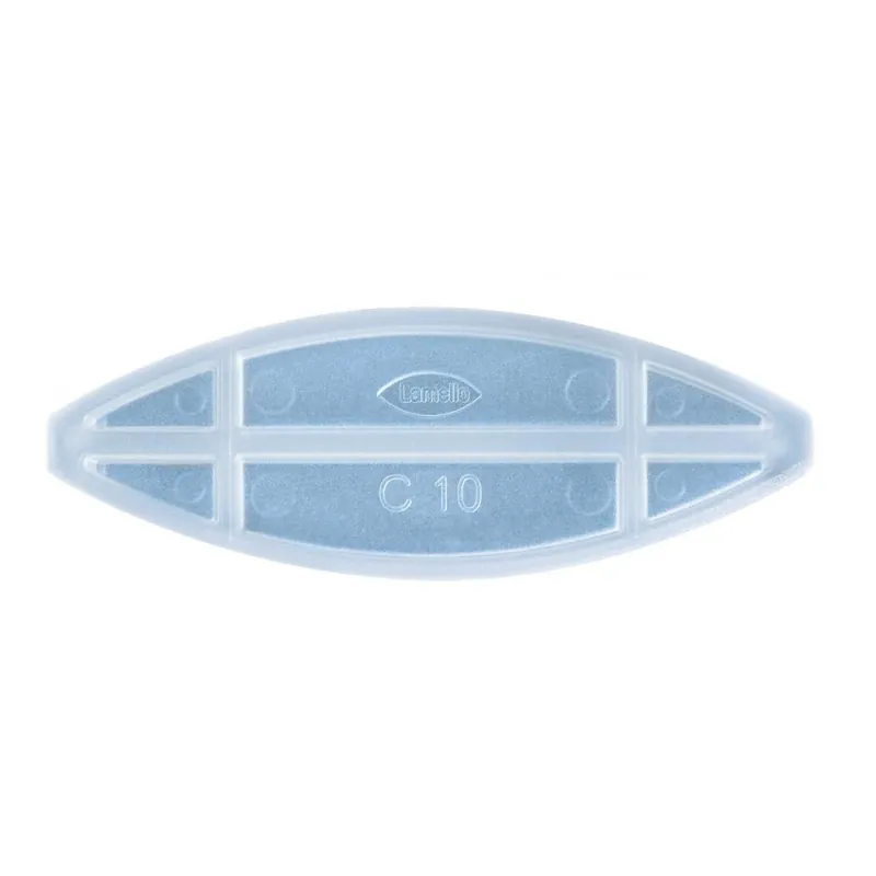 Lamelles d'assemblage transparentes – C10 – C20 – plastique Offre Spéciale