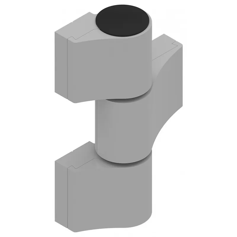 Meilleur Prix Paumelle en applique à 3 lames DIAM pour porte d'entrée -entraxe 60 mm