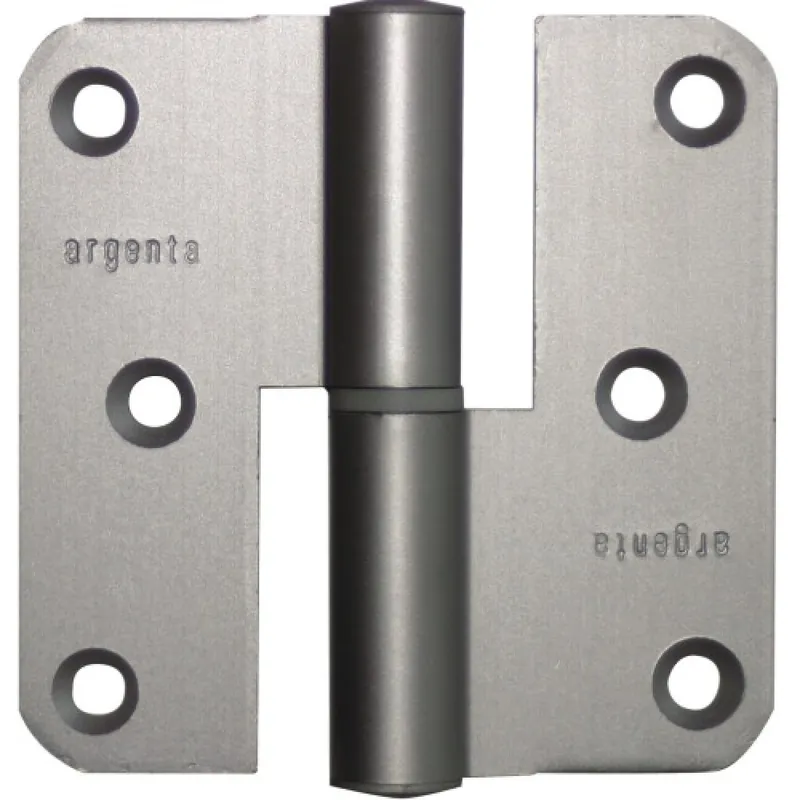 Paumelle à lame ouverte – en aluminium anodisé – 80 x 80 mm Meilleur Prix