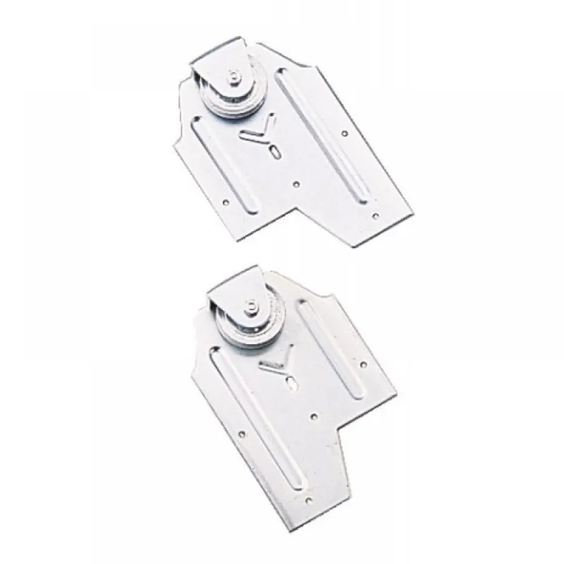 Top Vente Montures à galet - pour rail fer plat - porte coulissante - SPORT 400