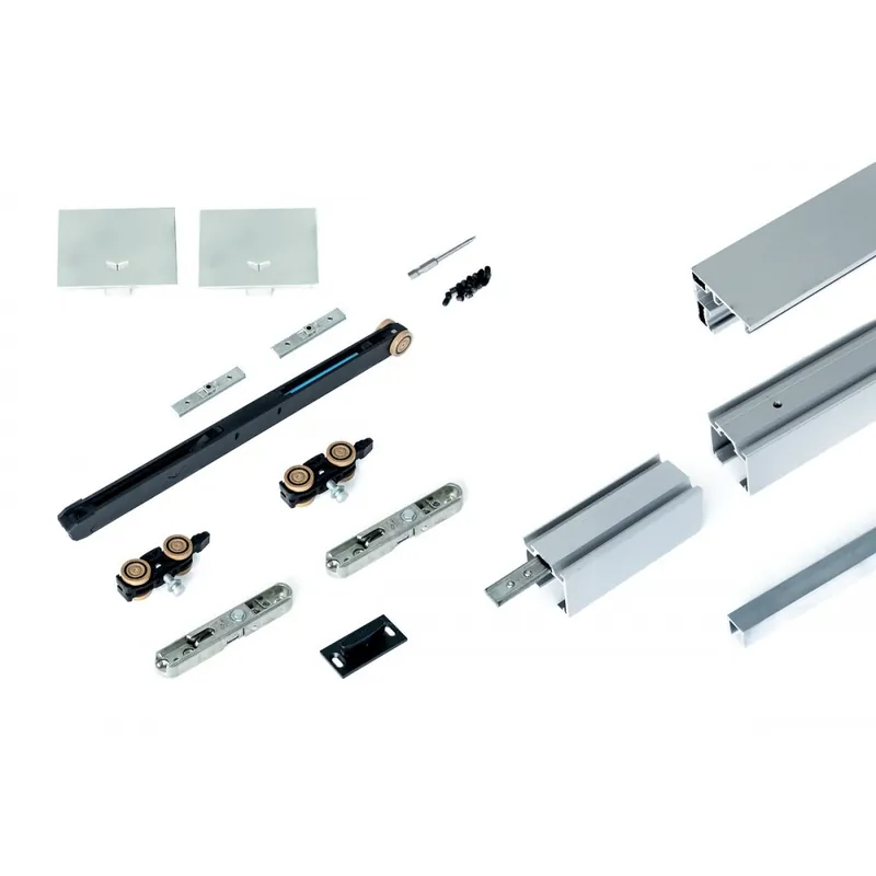 Kit complet Xperta porte en bois fixation murale avec 2 softcloses Dernier Modèle