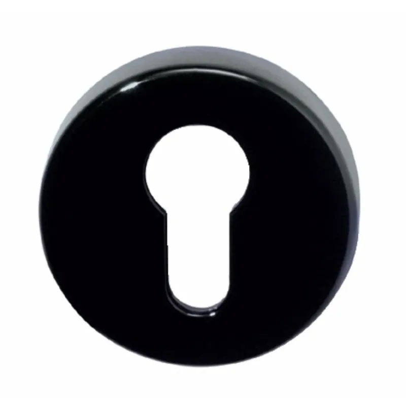 Rosaces pour poignées de porte – polyamide – 111 – noir Expédition Rapide