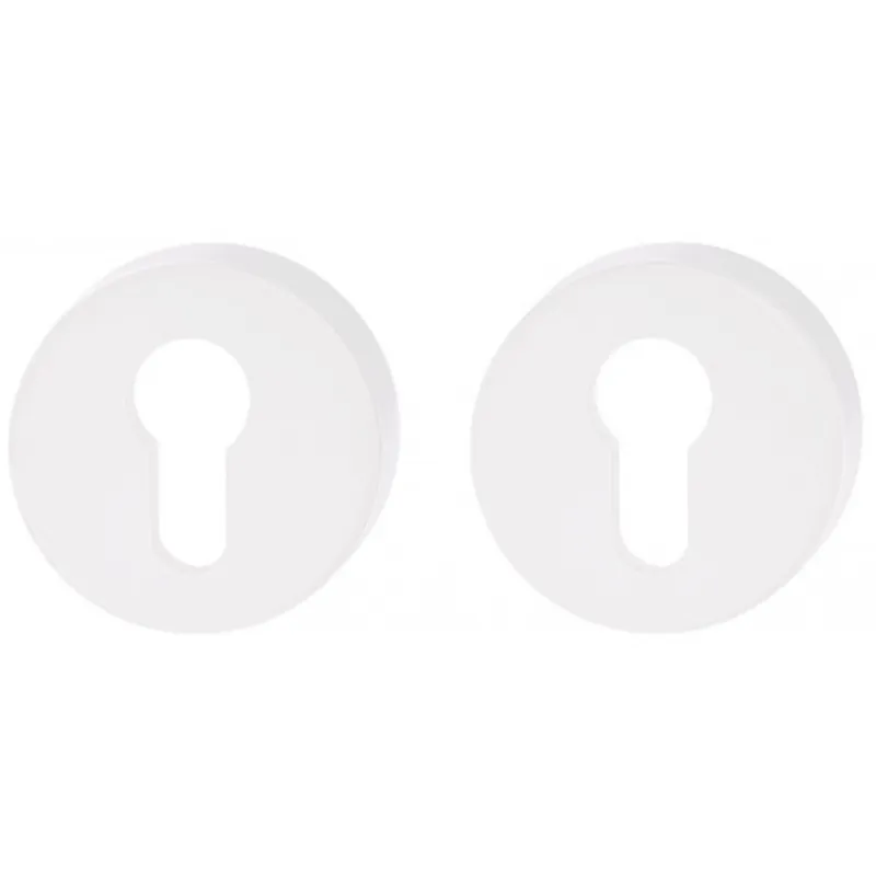 Rosaces pour poignées de porte – polyamide – 111 – blanc Promotion