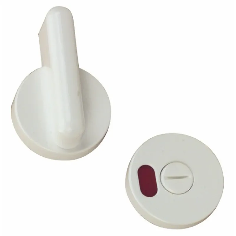 Expédition Rapide Verrou de cabine – rond – pour porte à recouvrement – gris – 840.10