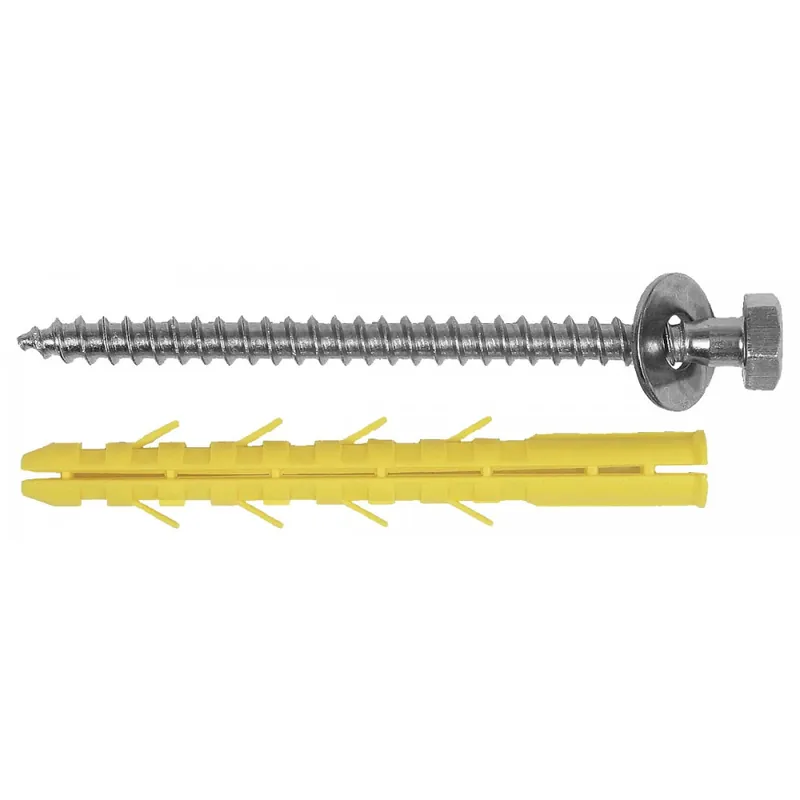 Vente Directe Cheville et tirefond pour sabot de charpente 12×130 mm – boîte de 25
