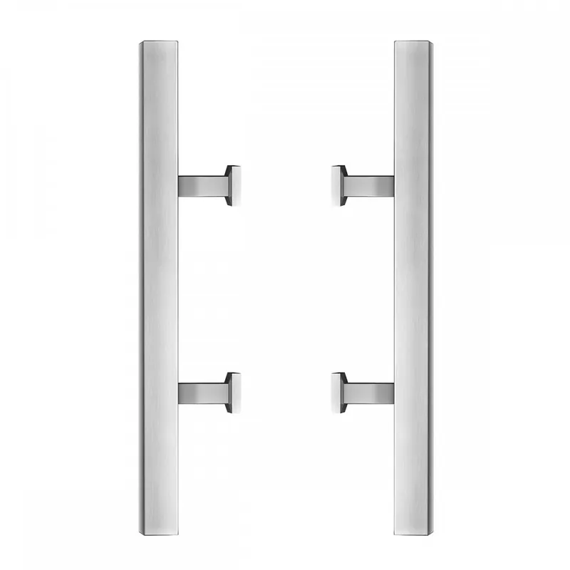 Must-Have Paire de poignées de tirage ES5PQ pour porte battante - inox satiné