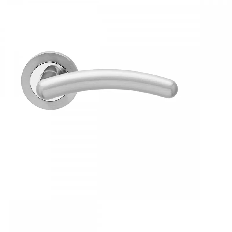 Offre Du Jour Poignées de porte sur rosaces rondes - série R 473 - Gand - inox
