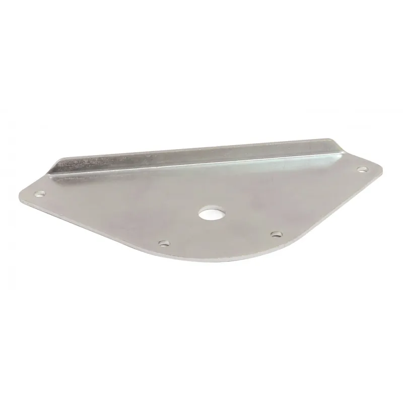 Platine triangulaire – rayon de 60 – bord relevé Usine Directe