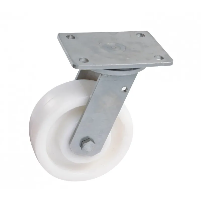 Roulette mécano-soudé sur platine pivotante – roue polyamide Seulement Aujourd’hui
