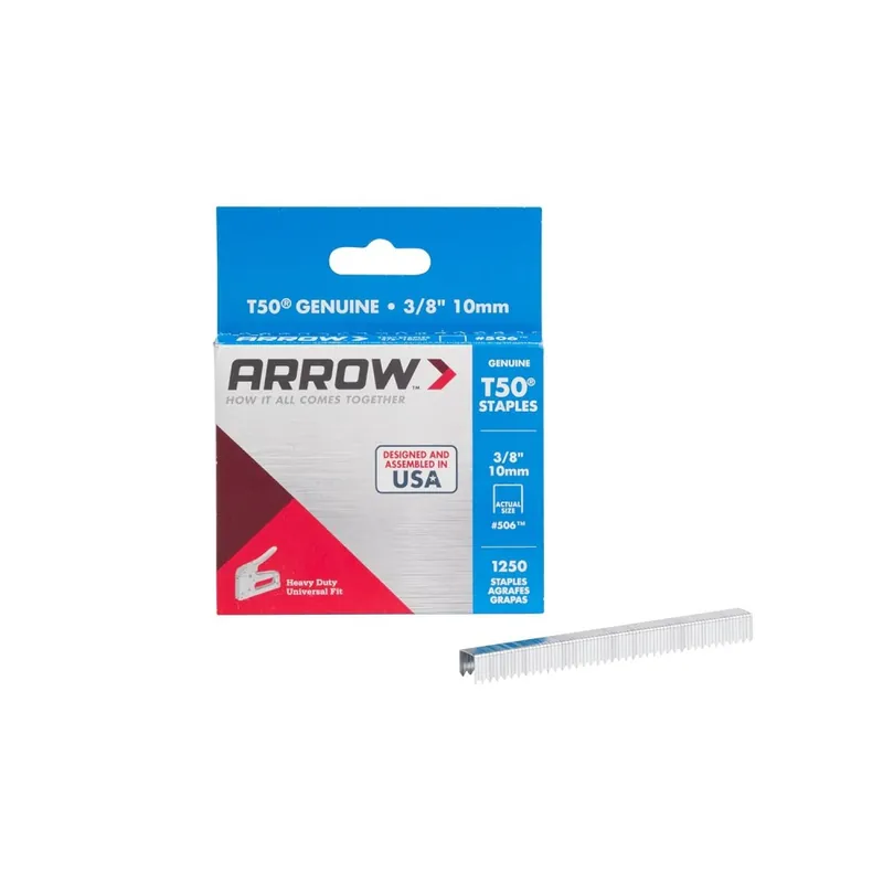 Meilleure Vente Agrafes T50 pour agrafeuse T50 BPN – longueur 10 mm – Boite de 1250 agrafes