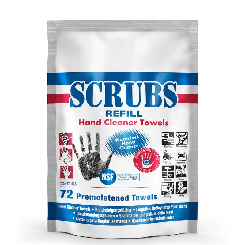 Prix Bas Recharge lingettes Scrubs Refill pour nettoyage des mains et supports