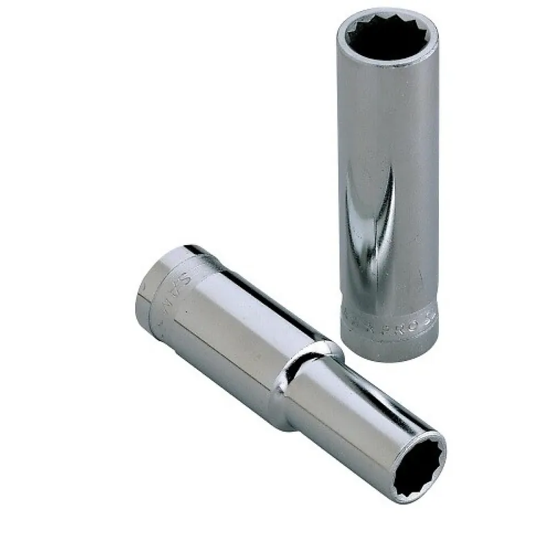 Commander Maintenant Douille longue chrome vanadium 1/2'' à 12 pans en mm