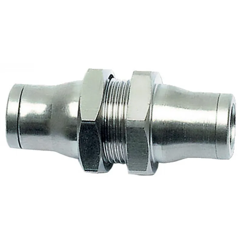 Union double traversée de cloison 3616 droit – diamètre 12 mm Retour Gratuit