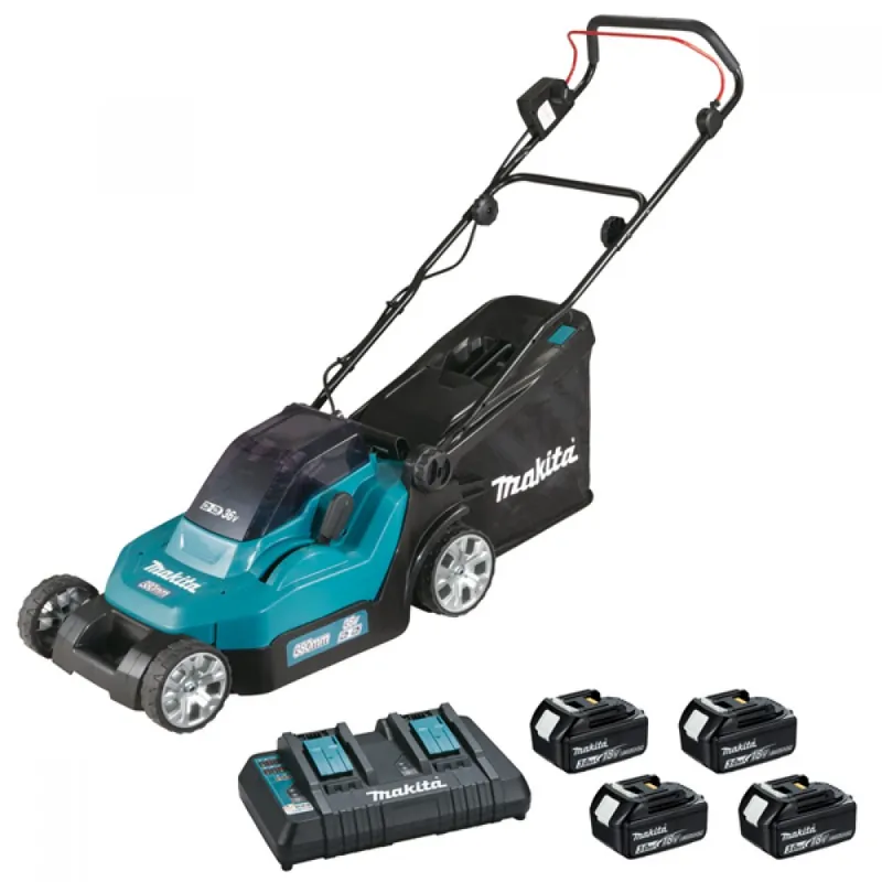 Tondeuse électrique - avec batteries 2x18V - DLM382PF4 Prix Choc