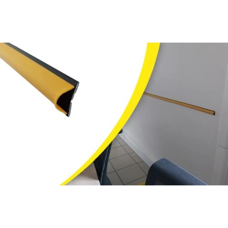 Authentique Lisse de protection des chocs – murale – autocollante