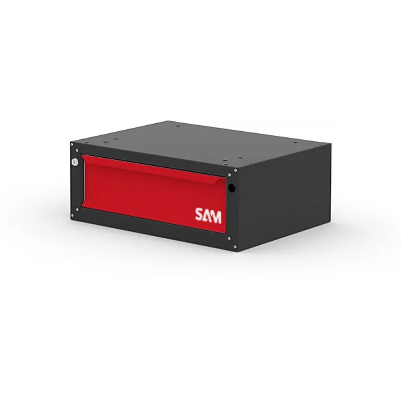 Bloc établi 1 tiroir de 150 mm – rouge et noir – ETAB-BT150 Dernier Modèle