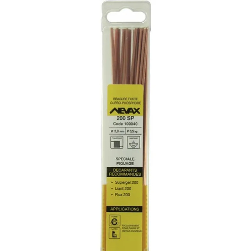 Brasure cupro-phosphore Nevax 200 SP – 500 gr Top Vente