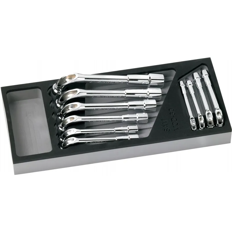 Acheter Direct Module mousse de 10 clés à pipe débouchées polies 6/12 pans 93-SJ10MM
