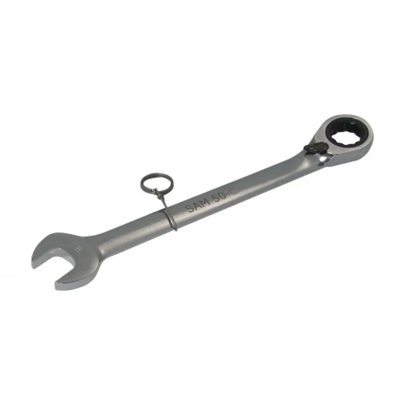 Clé mixte à cliquet avec clip inox FME Dernière Chance