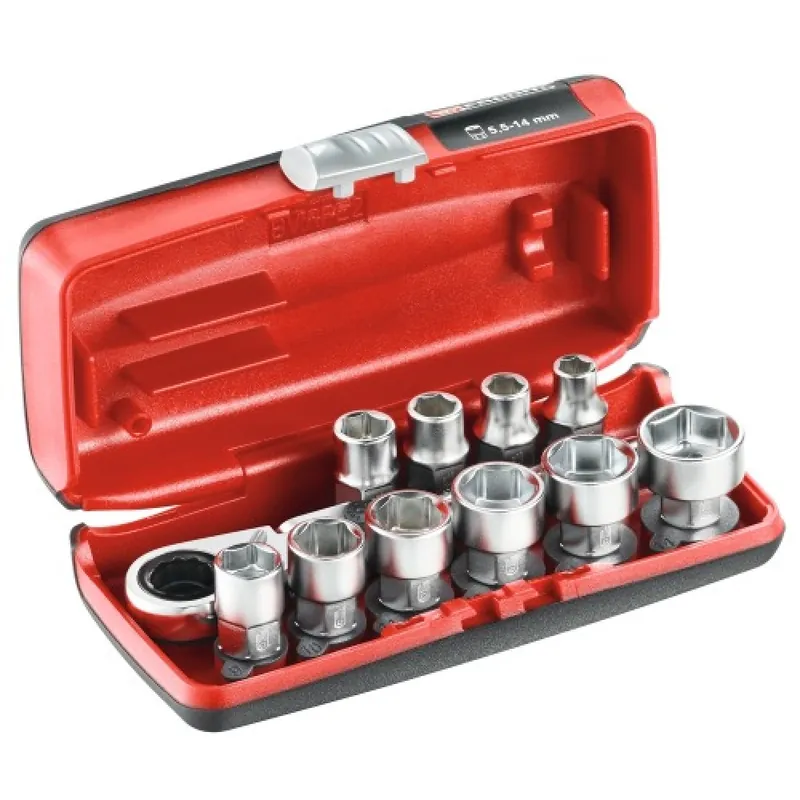 Coffret – douilles 1/4'' et Cliquet R180 Acheter Direct