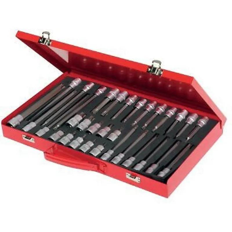 Coffret 1/2'' douilles de tournevis Torx® – mâle – 32 pièces Vente Flash