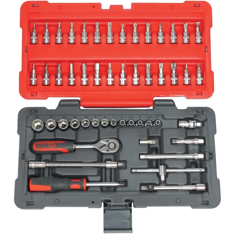 Coffret de douilles et accessoires Ultimate 1/4" – 50 pièces Offre Du Jour