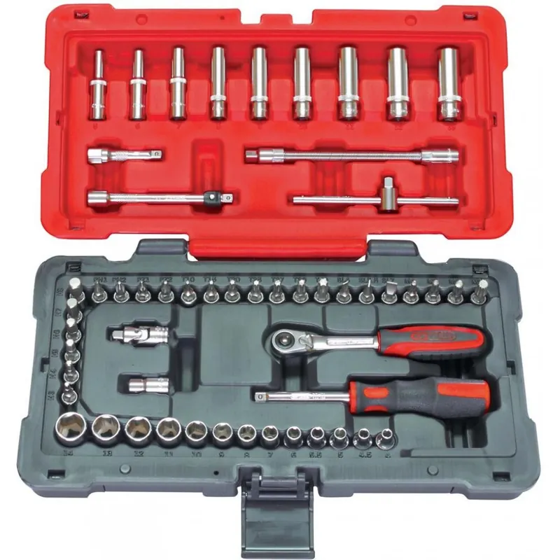 Coffret de douilles et accessoires Ultimate 1/4'' – 54 pièces Prix Promo