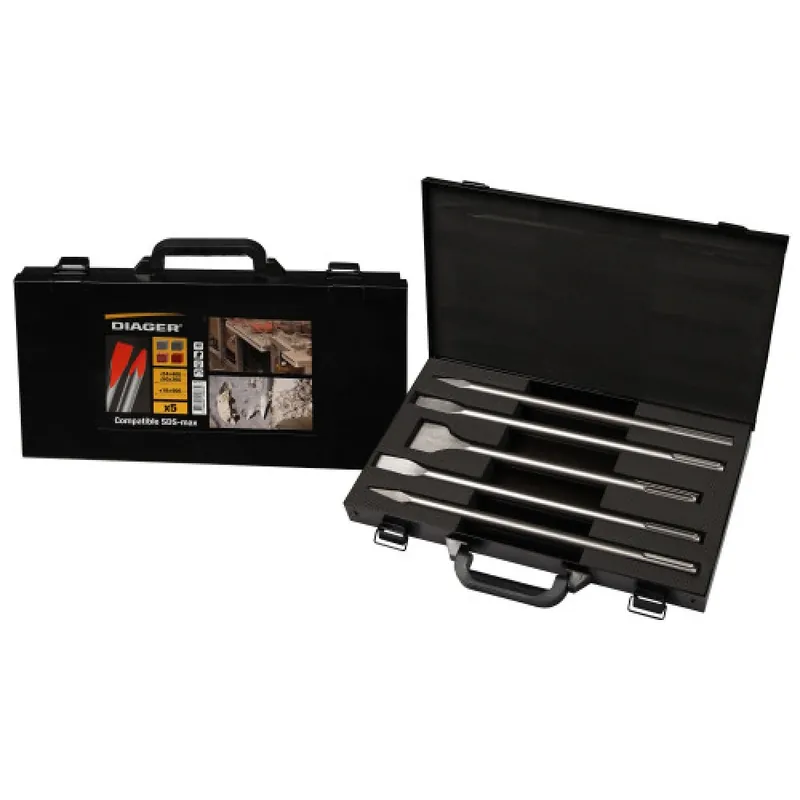 Coffret pour pics et burins – perforateur SDS-max Usine Directe